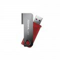 ADATA C903 Swivelling USB 2.0 Silver and Red Flash Drive - 32GB