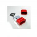 ADATA microSDHC USB Red Nano Memory Card Reader