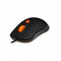 SteelSeries Kana Wired Optical Mouse - Rubberized Black