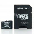 Adata 32GAC4 Micro SD Card with Adapter - 32GB