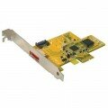 Sunix SATA1414 1-port SATA 2 / 1-port eSATA 2 Expansion Card - PCI-Express x1