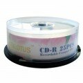 Ever Lotus CD-R 700MB Multi Speed Recordable Media - 25s Spindle Pack