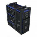 Antec LanBoy Air Mid Tower Computer Case - Blue - No PSU